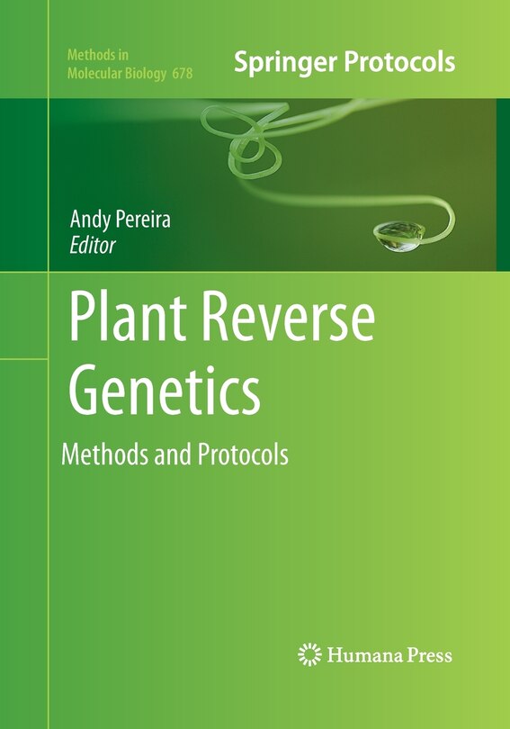 Front cover_Plant Reverse Genetics