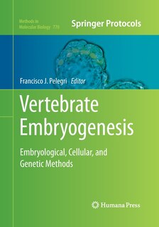 Front cover_Vertebrate Embryogenesis