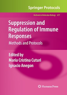 Couverture_Suppression And Regulation Of Immune Responses