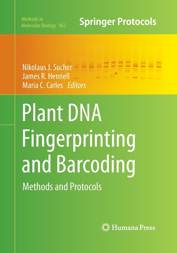 Couverture_Plant Dna Fingerprinting And Barcoding