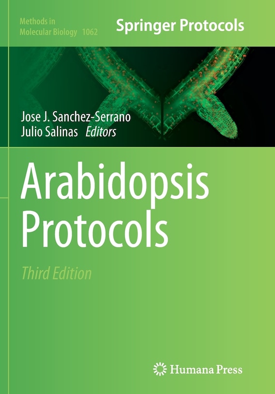 Front cover_Arabidopsis Protocols