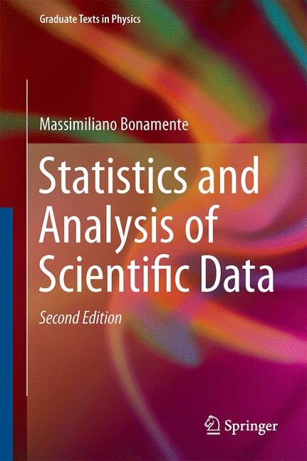 Couverture_Statistics And Analysis Of Scientific Data