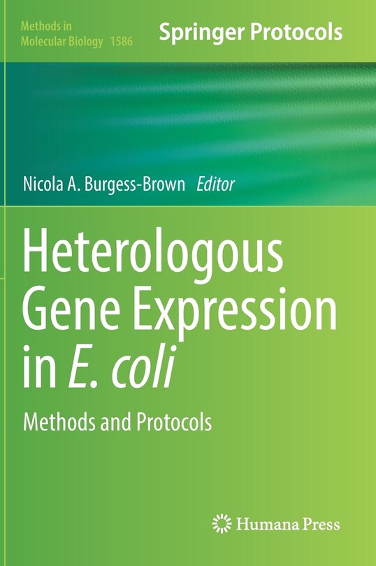 Couverture_Heterologous Gene Expression In E.coli