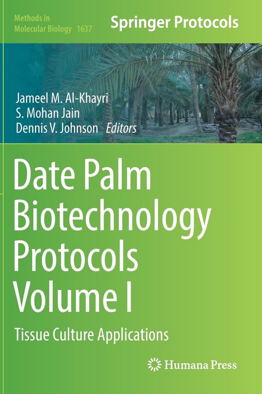 Couverture_Date Palm Biotechnology Protocols Volume I