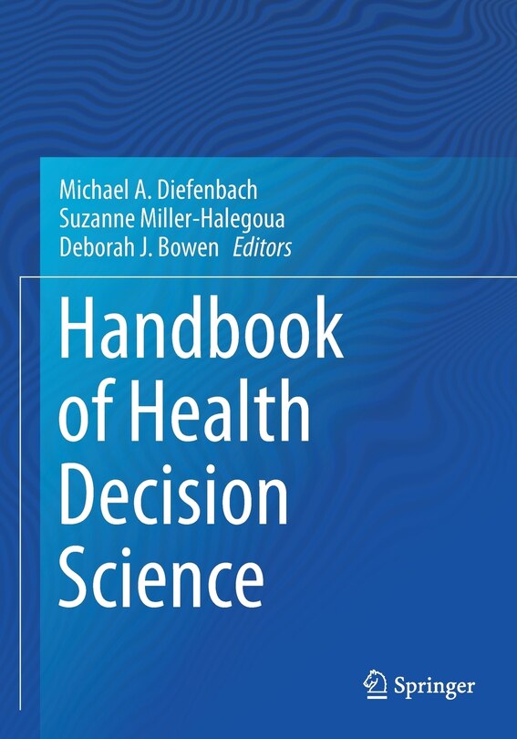 Front cover_Handbook Of Health Decision Science