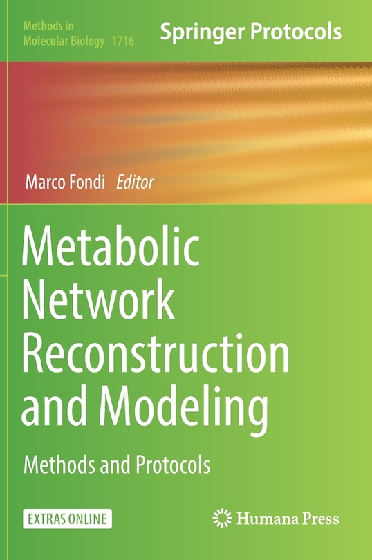 Couverture_Metabolic Network Reconstruction And Modeling