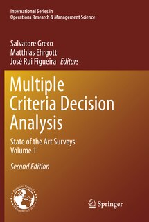 Couverture_Multiple Criteria Decision Analysis
