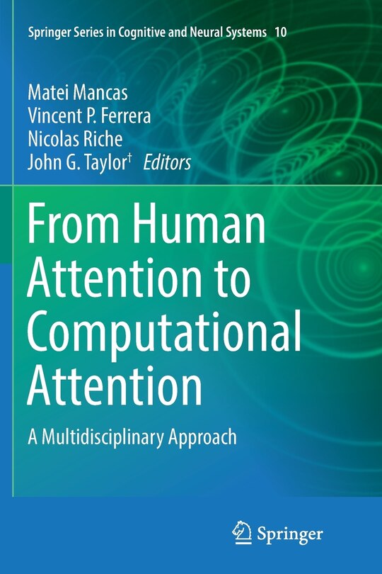 Front cover_From Human Attention To Computational Attention