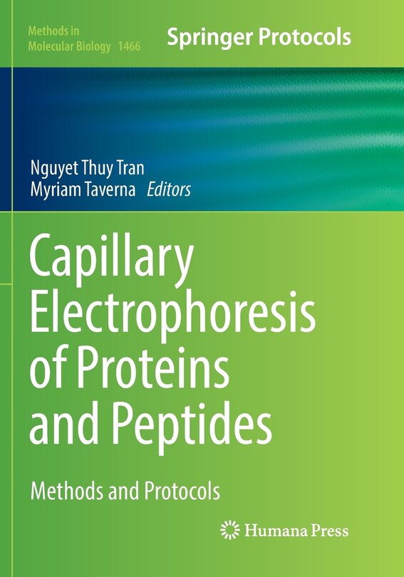 Front cover_Capillary Electrophoresis Of Proteins And Peptides