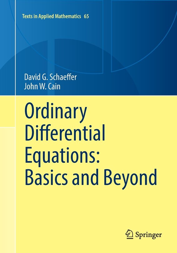 Front cover_Ordinary Differential Equations