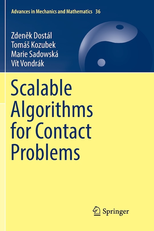 Front cover_Scalable Algorithms For Contact Problems