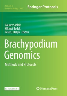 Front cover_Brachypodium Genomics