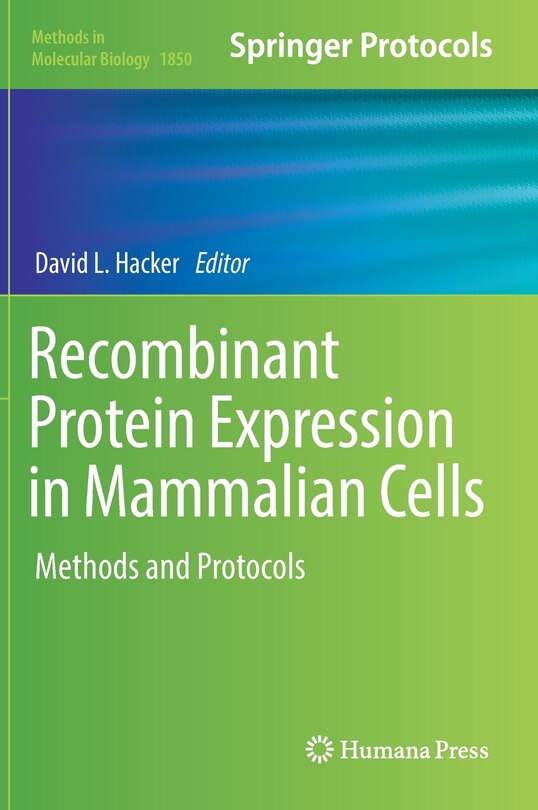 Couverture_Recombinant Protein Expression In Mammalian Cells