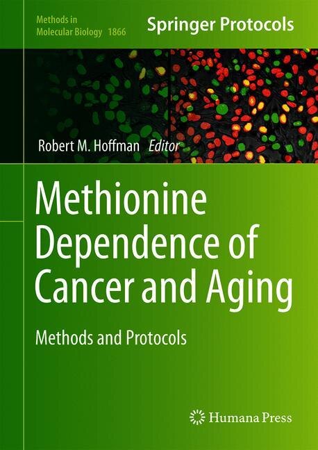 Front cover_Methionine Dependence Of Cancer And Aging