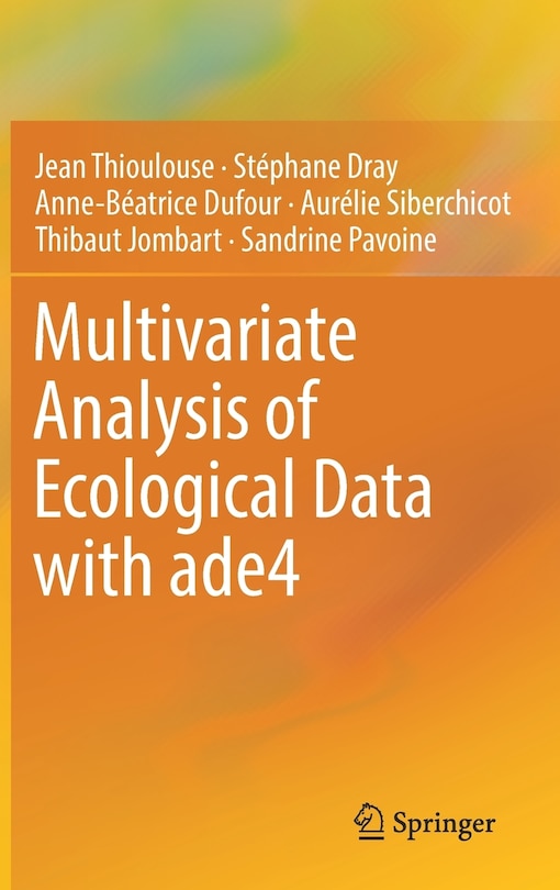 Couverture_Multivariate Analysis Of Ecological Data With Ade4
