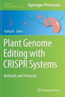 Front cover_Plant Genome Editing With Crispr Systems