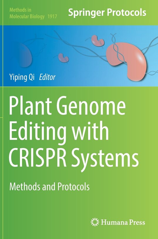 Front cover_Plant Genome Editing With Crispr Systems