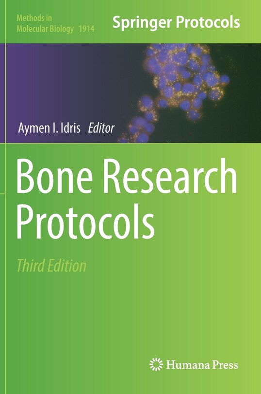 Front cover_Bone Research Protocols