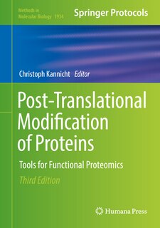 Couverture_Post-translational Modification Of Proteins
