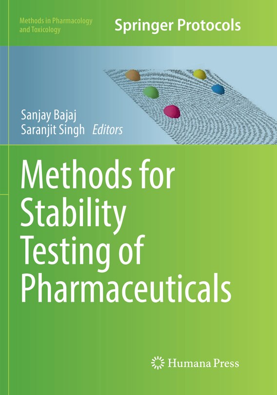 Front cover_Methods For Stability Testing Of Pharmaceuticals