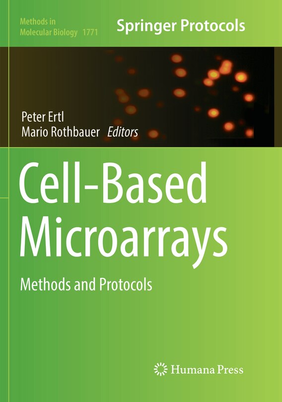 Front cover_Cell-based Microarrays