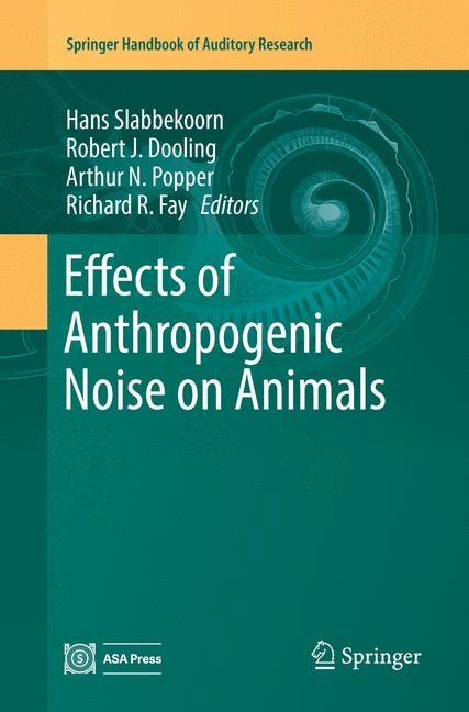 Front cover_Effects Of Anthropogenic Noise On Animals