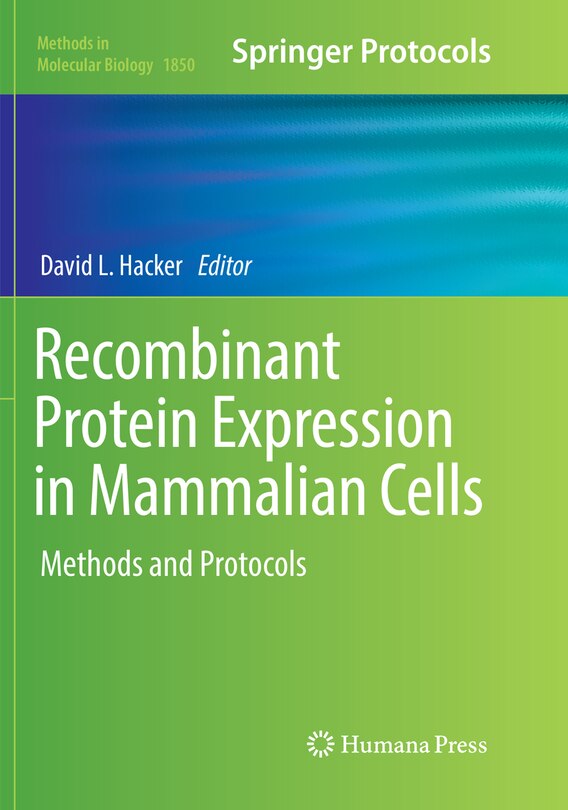 Front cover_Recombinant Protein Expression In Mammalian Cells