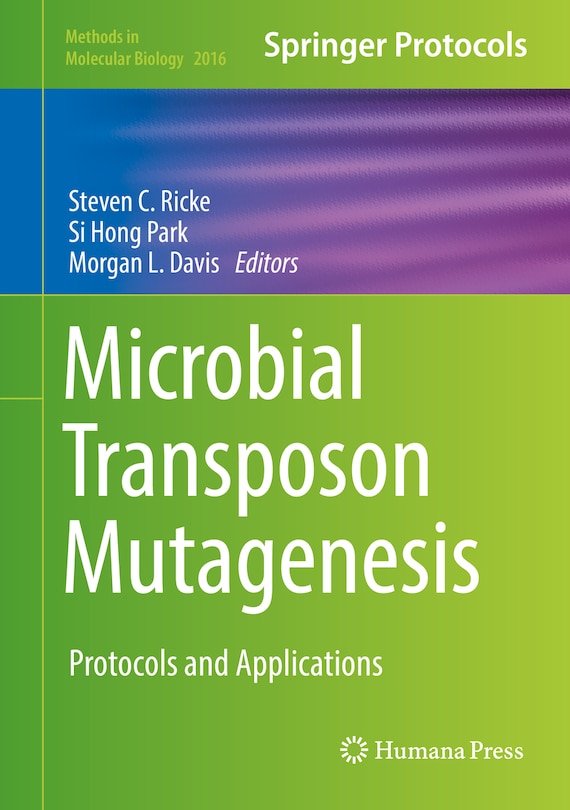 Front cover_Microbial Transposon Mutagenesis