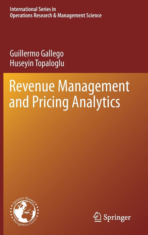Front cover_Revenue Management And Pricing Analytics