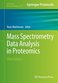 Couverture_Mass Spectrometry Data Analysis In Proteomics