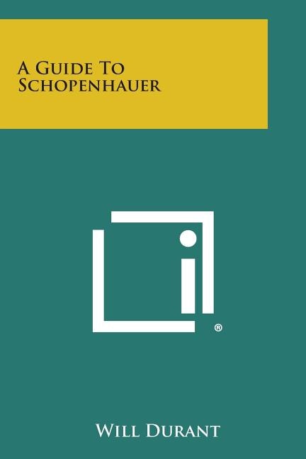 Front cover_A Guide to Schopenhauer
