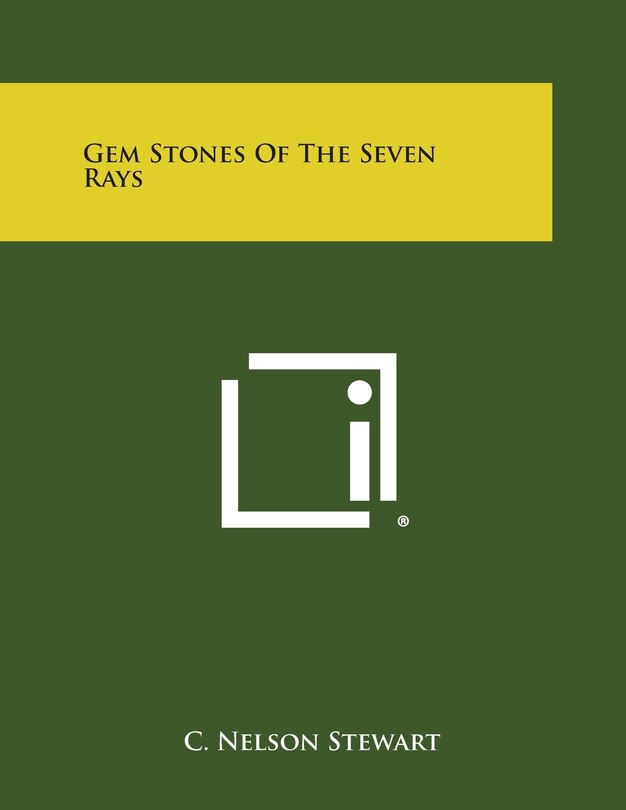 Front cover_Gem Stones of the Seven Rays
