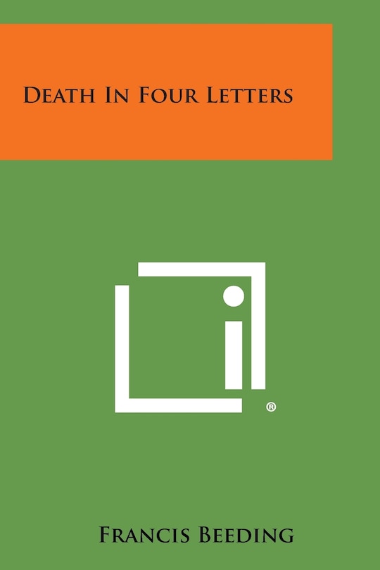 Front cover_Death in Four Letters