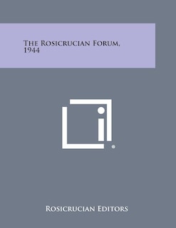 Front cover_The Rosicrucian Forum, 1944