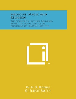Couverture_Medicine, Magic and Religion