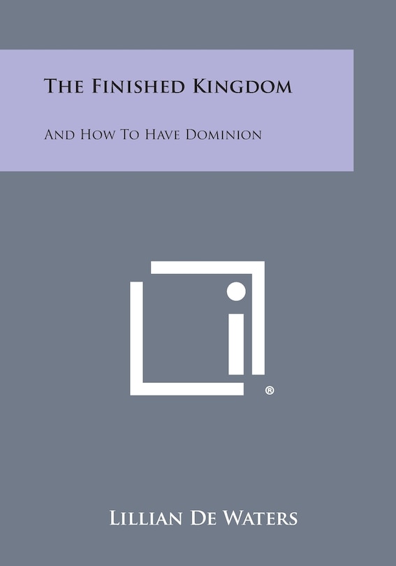 Front cover_The Finished Kingdom