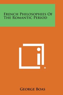 Couverture_French Philosophies of the Romantic Period