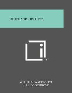Front cover_Durer and His Times