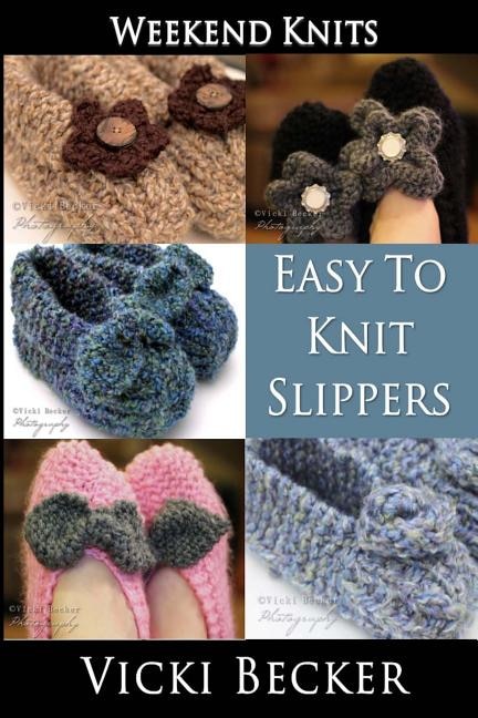 Front cover_Easy To Knit Slippers