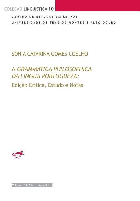 Front cover_A Grammatica Philosophica da Lingua Portugueza de Jerónimo Soares Barbosa