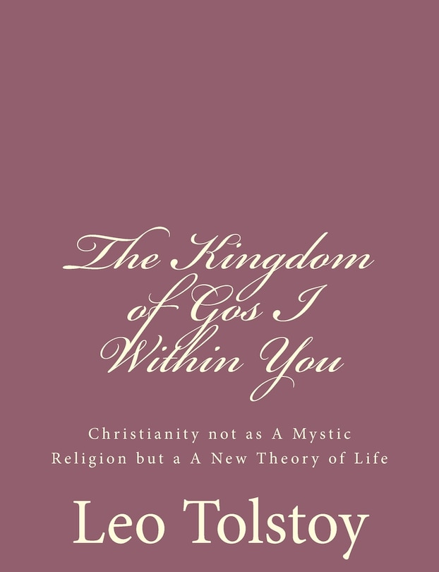 Couverture_The Kingdom of God I Within You