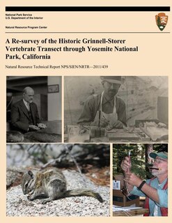 Couverture_A Re-survey of the Historic Grinnell-Storer Vertebrate Transect through Yosemite National Park, California