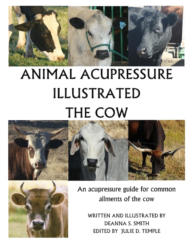 Front cover_Animal Acupressure Illustrated The Cow