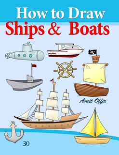 Front cover_How To Draw Ships And Boats