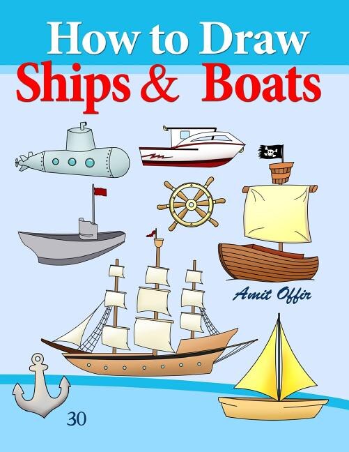 Front cover_How To Draw Ships And Boats
