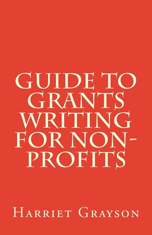 Couverture_Guide to Grants Writing for Non-Profits