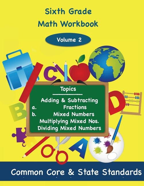 Front cover_Sixth Grade Math Volume 2