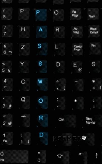 Password Keeper: Password Reminder Book (Keyboard Cover)