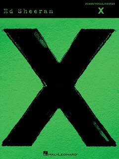 Front cover_Ed Sheeran - X