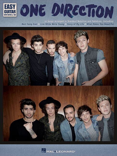Front cover_One Direction - Easy Guitar with Tab